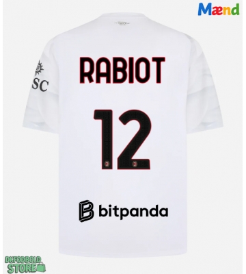 AC Milan Adrien Rabiot #12 Replika Udebanetrøje 2026-27 Kortærmet